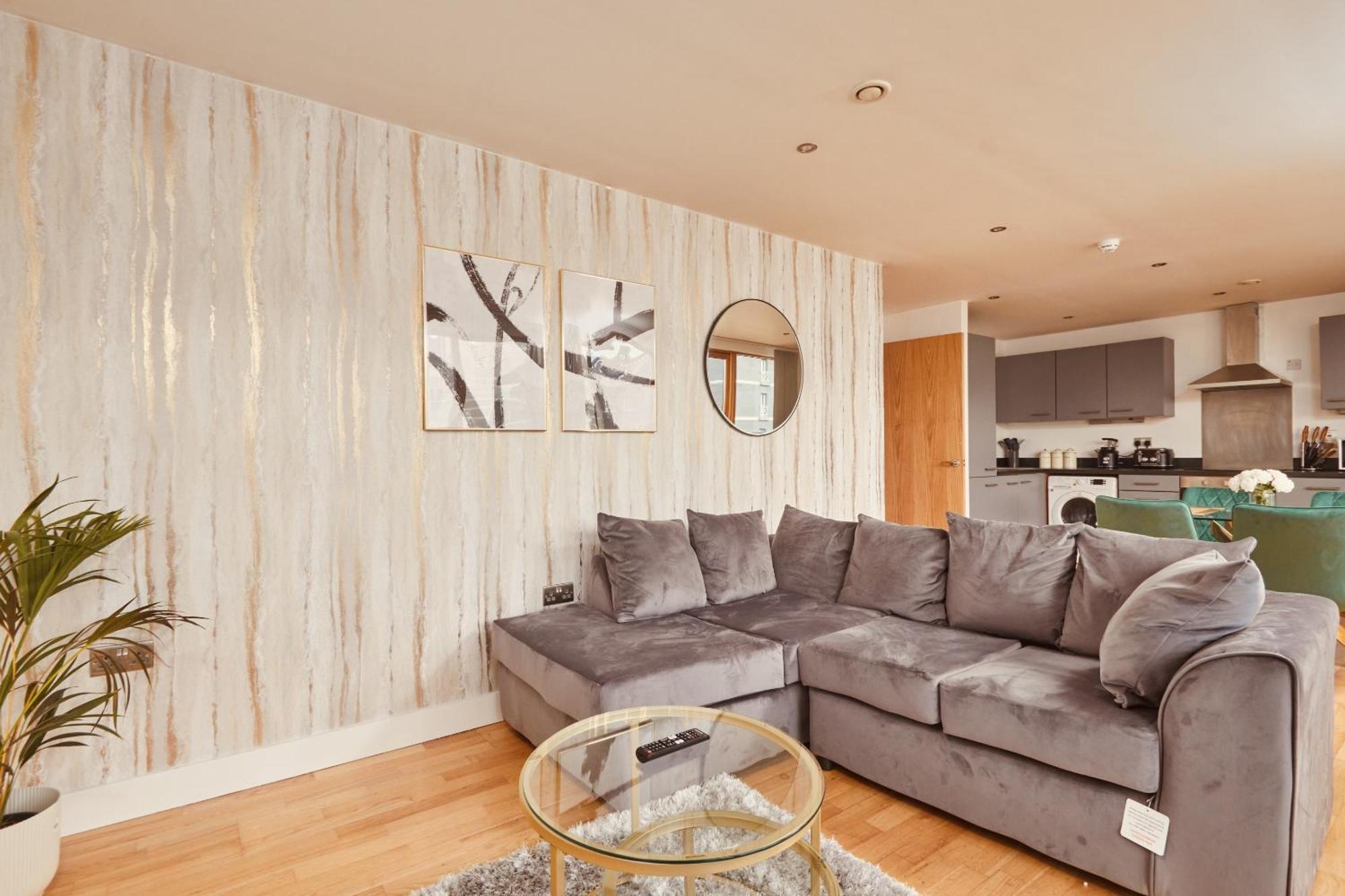 Central Leeds Dock Apt, Free Secure Parking! 2 Bed Dış mekan fotoğraf