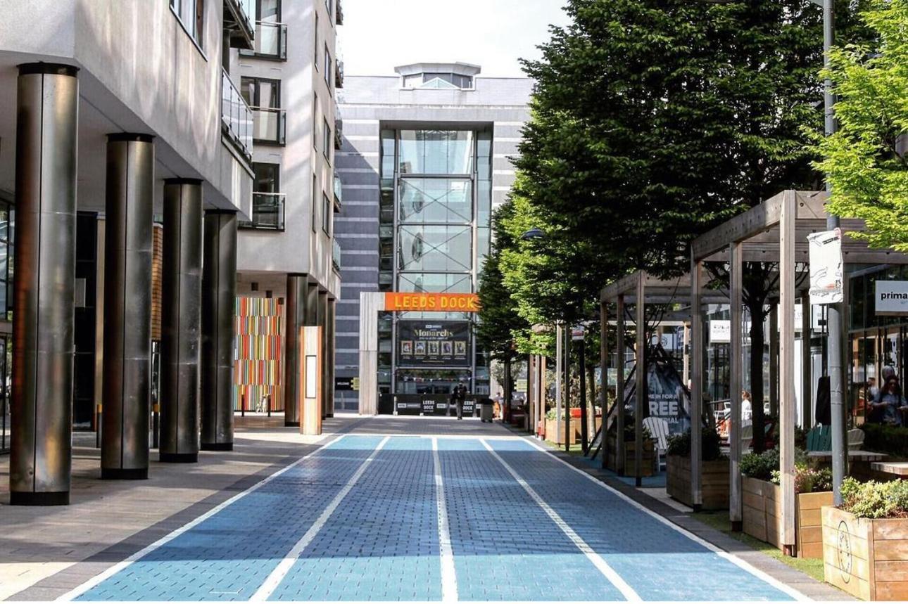 Central Leeds Dock Apt, Free Secure Parking! 2 Bed Dış mekan fotoğraf