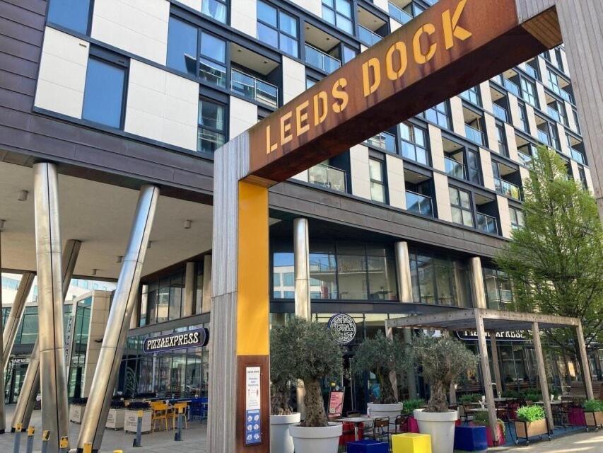 Central Leeds Dock Apt, Free Secure Parking! 2 Bed Dış mekan fotoğraf